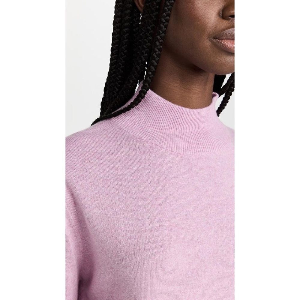 Atoir Lilac Open-Back Mock Neck Sweater - Picture 11 of 12